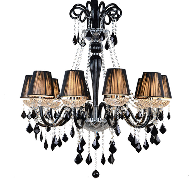 European candle crystal chandelier