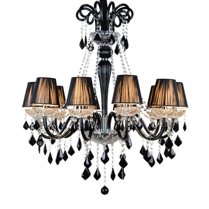 European candle crystal chandelier