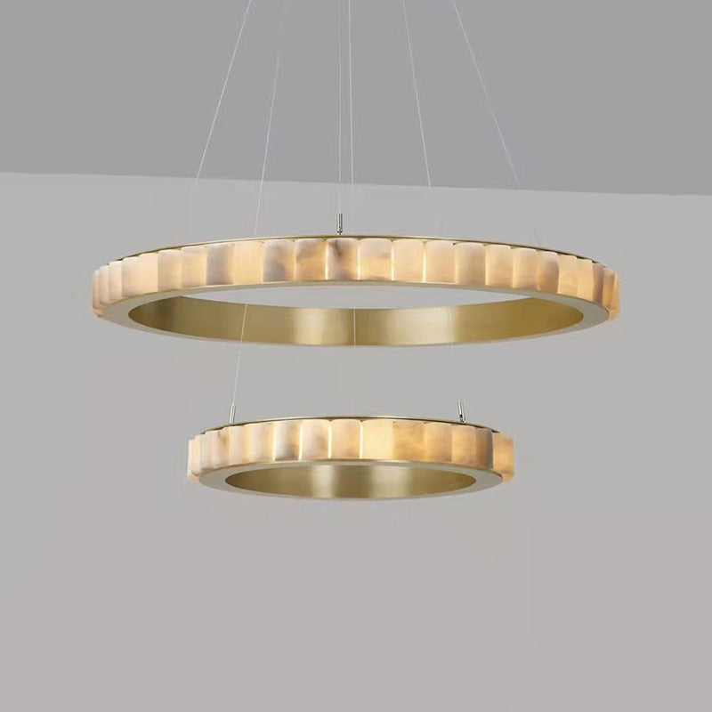 Cloud stone pendant lamp