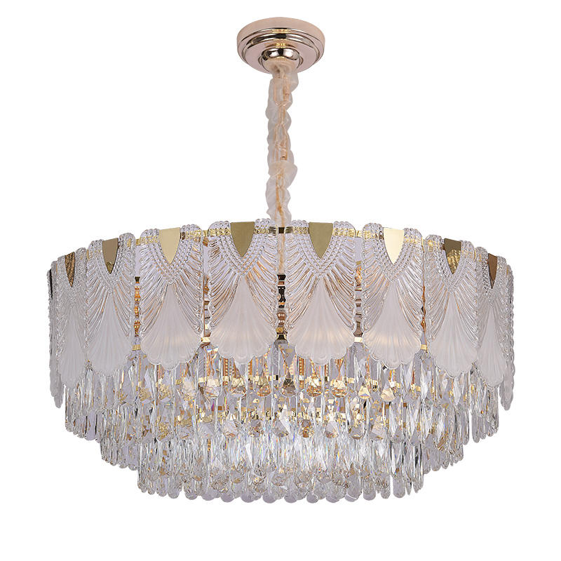 3036Modern simple light luxury crystal chandelier