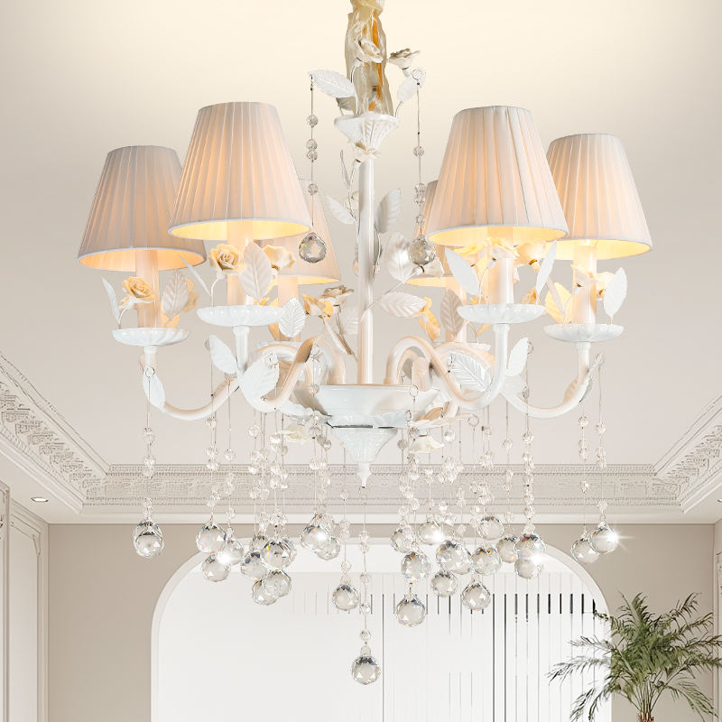 European candle crystal chandelier crystal lamp