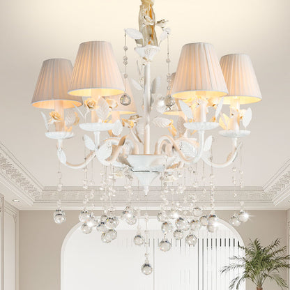 European candle crystal chandelier crystal lamp