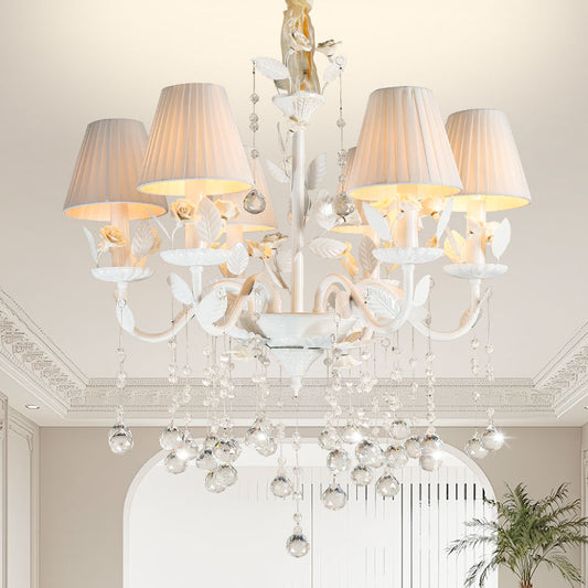 European candle crystal chandelier crystal lamp