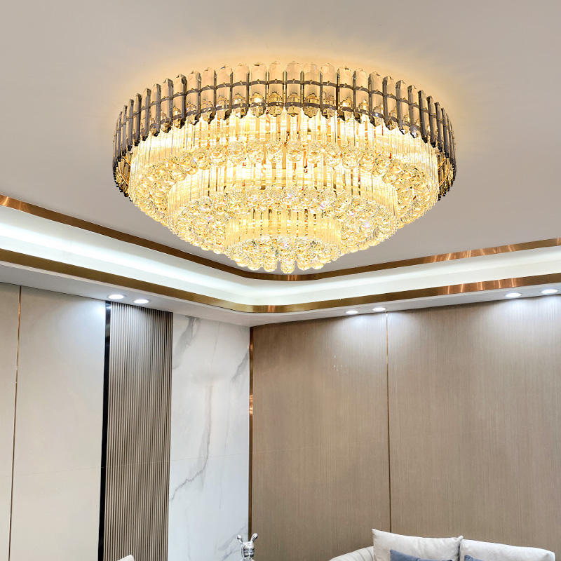 Light luxury modern simple crystal lamp