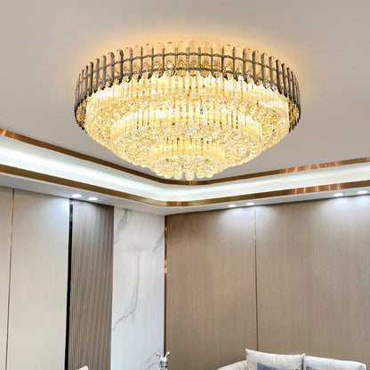 Light luxury modern simple crystal lamp