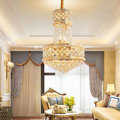 5057Modern simple light luxury crystal chandelier