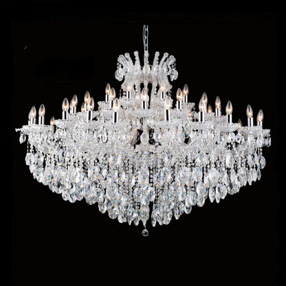 9017 European style candle crystal chandelier