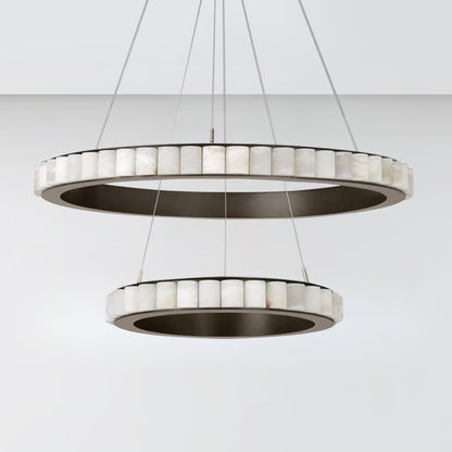 Cloud stone pendant lamp