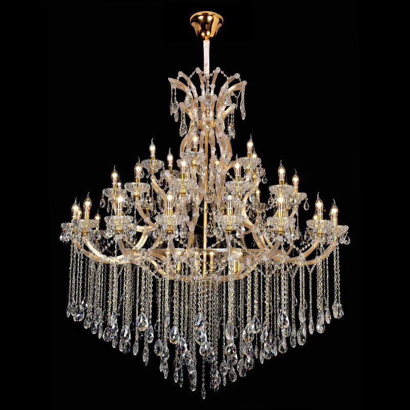 European candle crystal chandelier crystal lamp