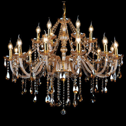9014 European candle crystal chandelier