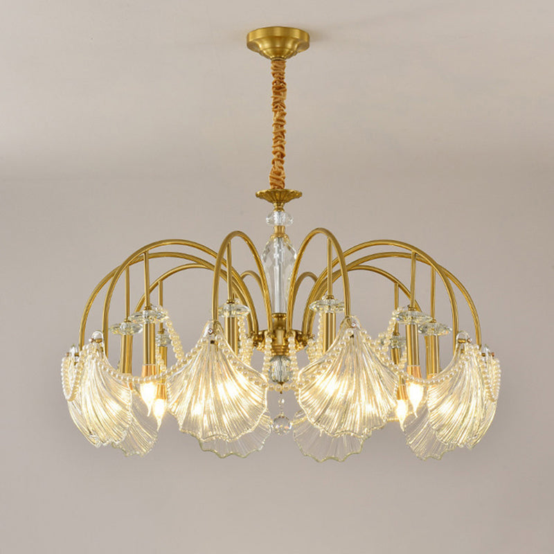 Luxury Pearl Shell Pendant Light Living Room