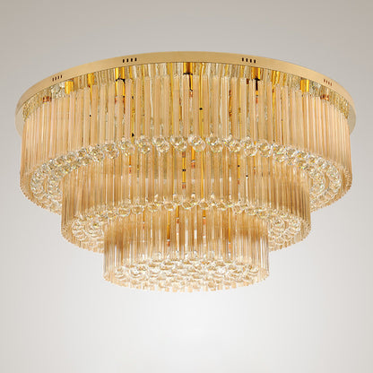 Crystal French Light Luxury Ceiling Light Living Room