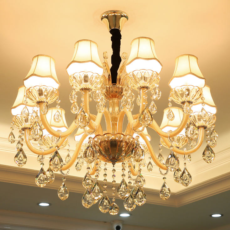 7024European candle crystal chandelier