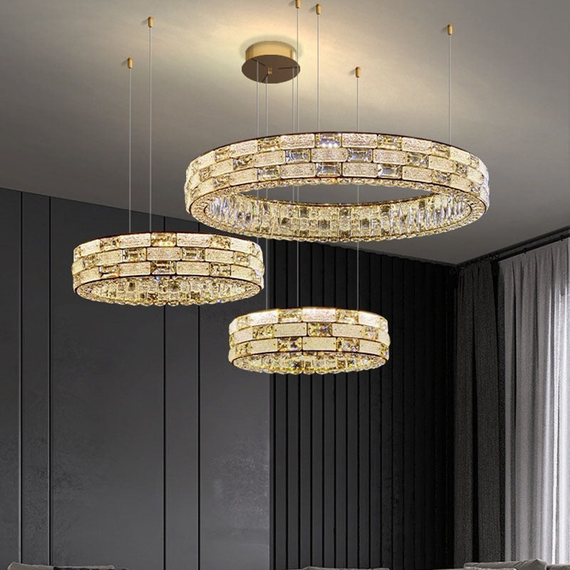 Light Luxury Crystal Chandelier - Simple