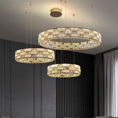 Light Luxury Crystal Chandelier - Simple