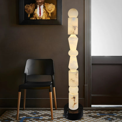 Yunshi living room bedroom floor lamp