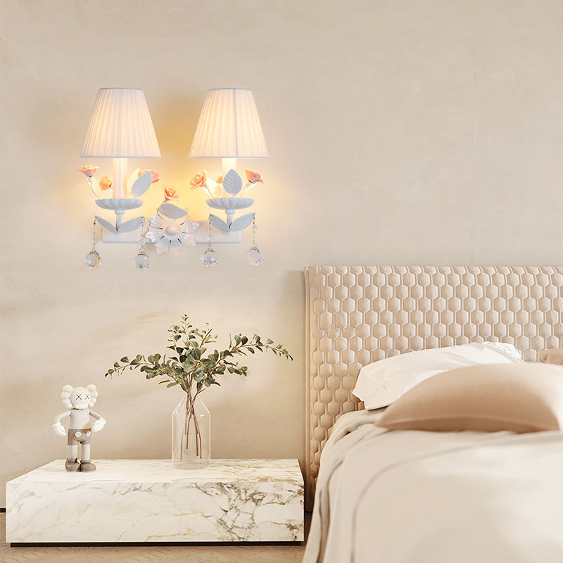 European candle crystal chandelier crystal lamp