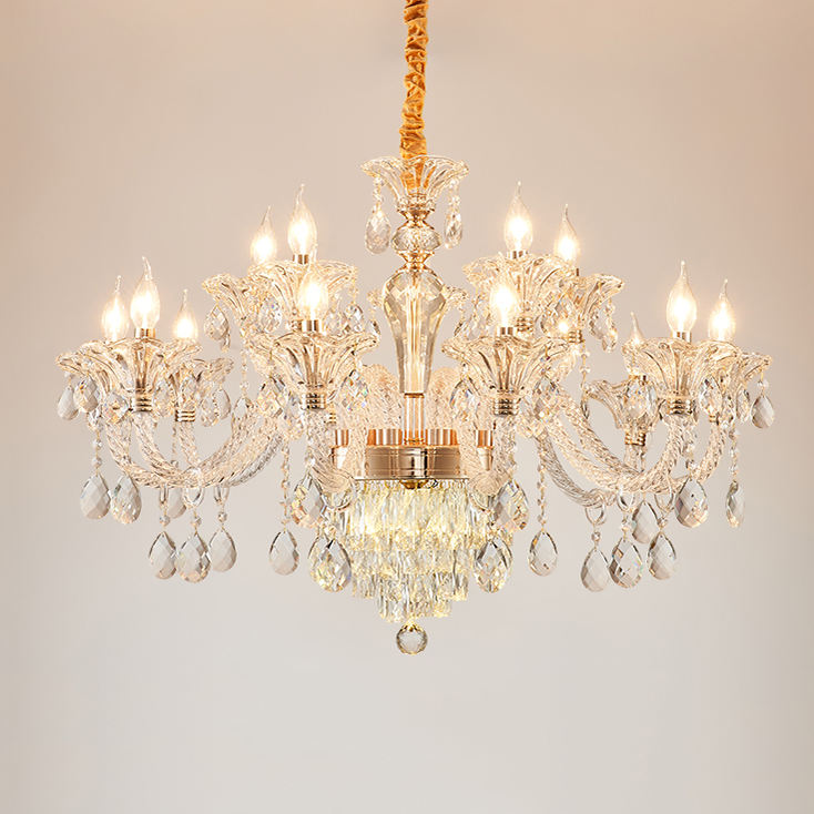 7016European candle crystal chandelier