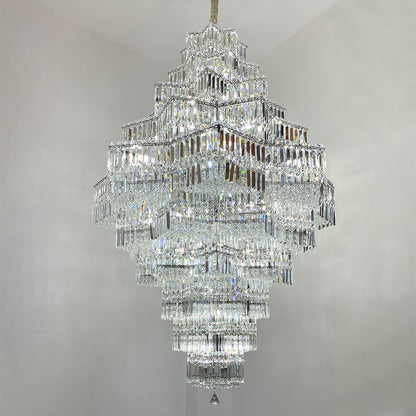 Crystal chandeliers, living room chandeliers, dining room chandeliers, lobby chandeliers, villa and hotel chandeliers HQC26290/120CM