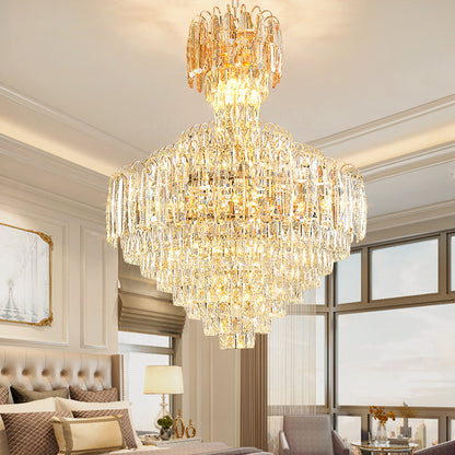 Crystal pendant light European luxury pendant light Living room Villa