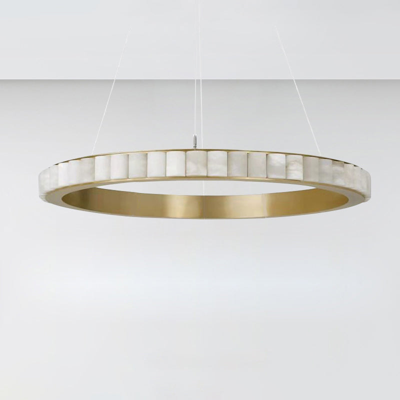 Cloud stone pendant lamp