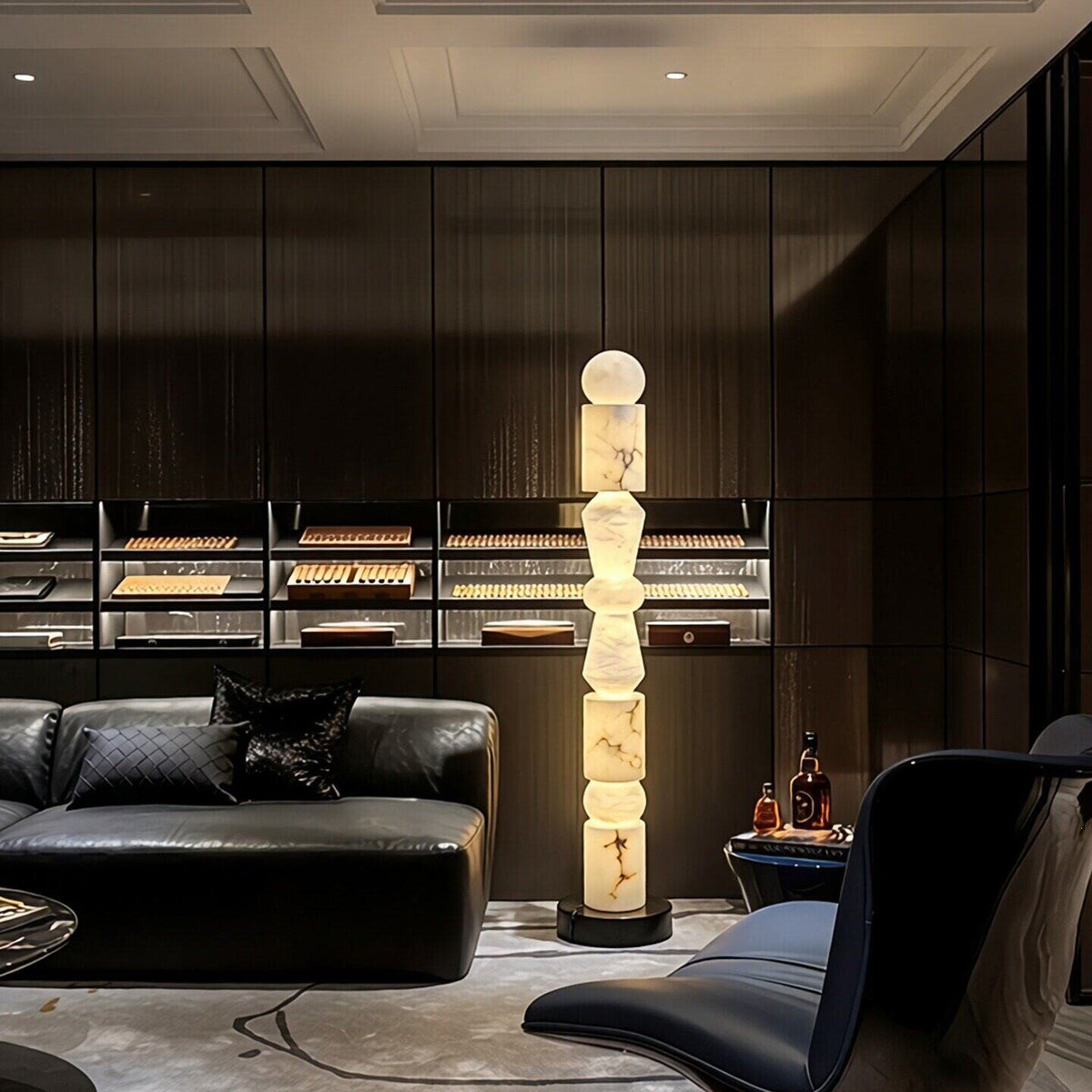 Yunshi living room bedroom floor lamp