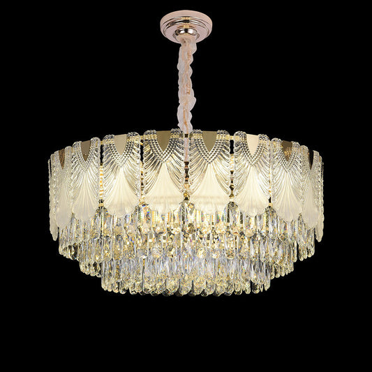 3036Modern simple light luxury crystal chandelier