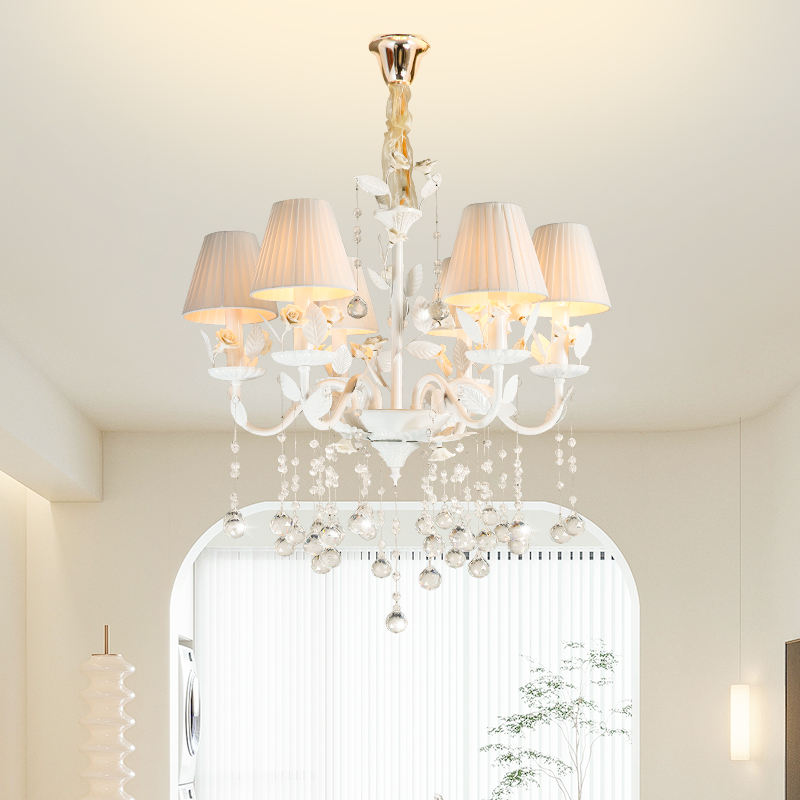 European candle crystal chandelier crystal lamp