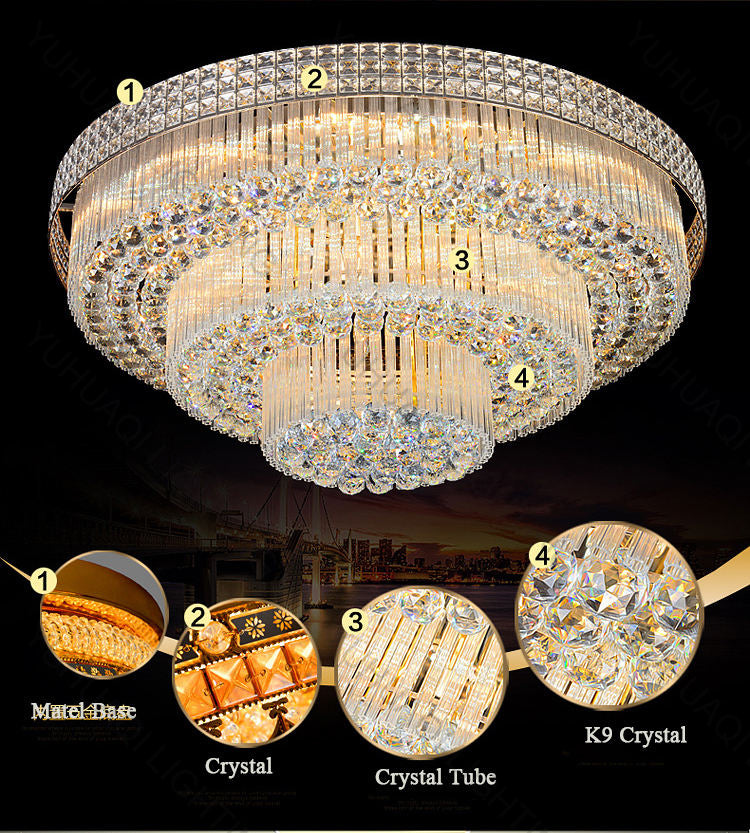 Modern Crystal Ceiling Lamp HQ89222