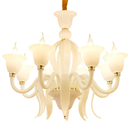 Creative White Minimalist Chandelier HQ9073