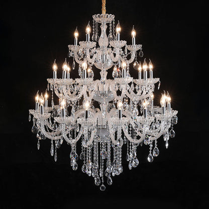 HQ9179 Glass candle crystal chandelier