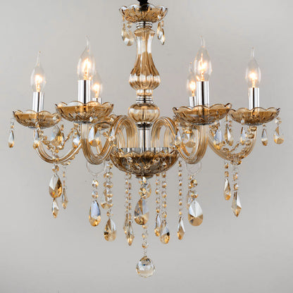 8036 European candle crystal chandelier