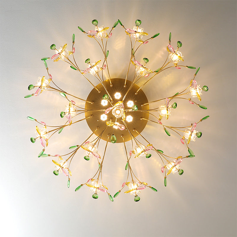 Colored ceiling light, postmodern ceiling light, room light, bedroom light