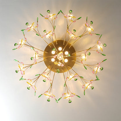 Colored ceiling light, postmodern ceiling light, room light, bedroom light