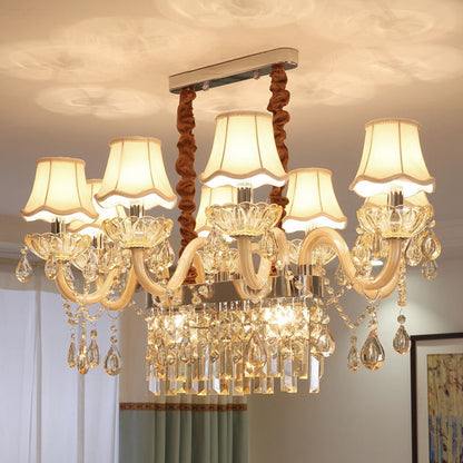 European candle crystal chandelier dining chandelier