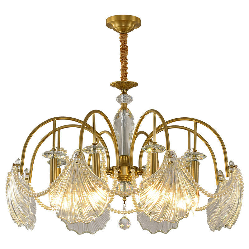 Luxury Pearl Shell Pendant Light Living Room