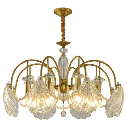 Luxury Pearl Shell Pendant Light Living Room