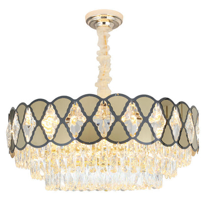 3022Modern simple light luxury crystal chandelier