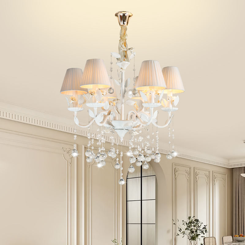 European candle crystal chandelier crystal lamp