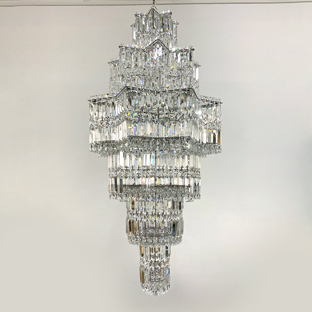 Crystal chandeliers, living room chandeliers, dining room chandeliers, lobby chandeliers, villa and hotel chandeliers HQC26290/120CM