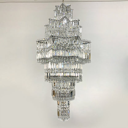Crystal chandeliers, living room chandeliers, dining room chandeliers, lobby chandeliers, villa and hotel chandeliers HQC26290/120CM