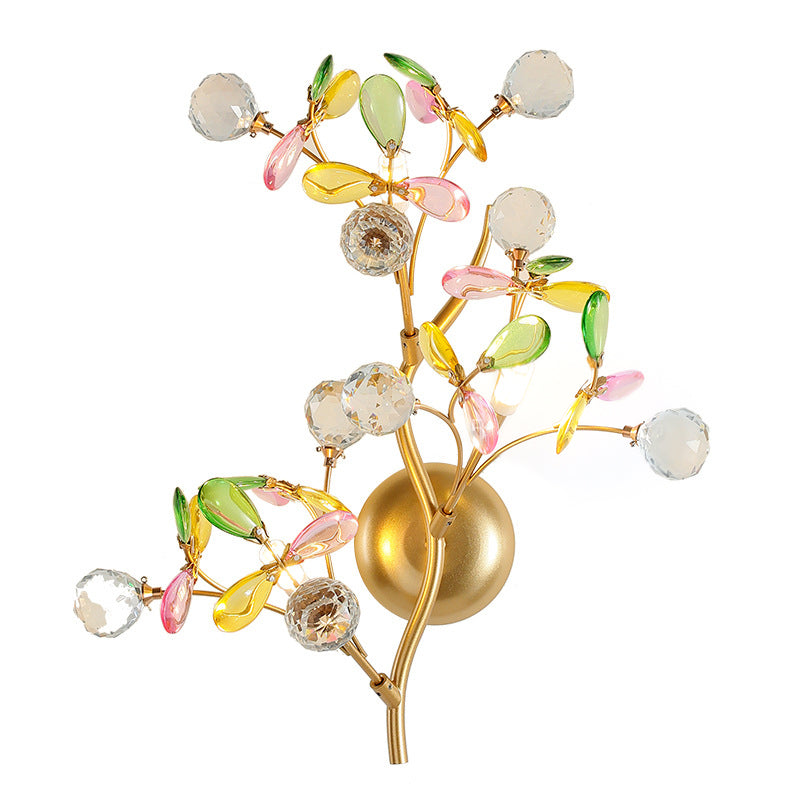 Colored wall lamp, postmodern style, room lamp, bedroom lamp, bedside wall lamp