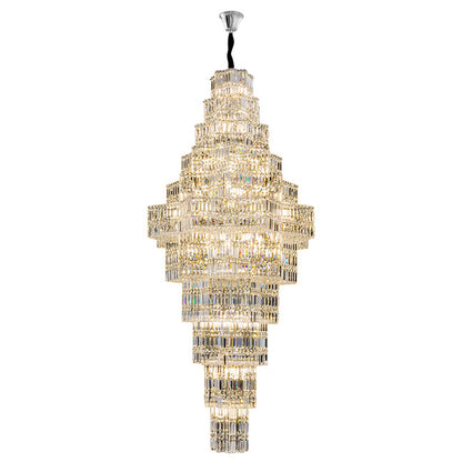 Crystal chandeliers, living room chandeliers, dining room chandeliers, lobby chandeliers, villa and hotel chandeliers HQC26290/120CM