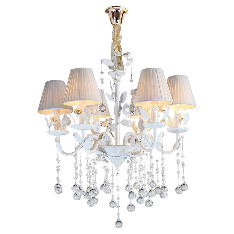 European candle crystal chandelier crystal lamp