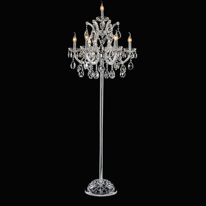 European candle crystal table lamp floor lamp
