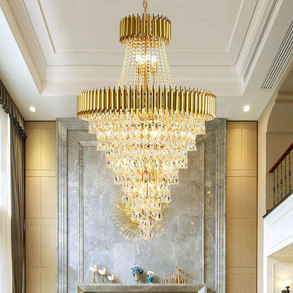Light luxury modern simple crystal chandelier