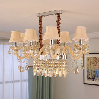 European candle crystal chandelier dining chandelier