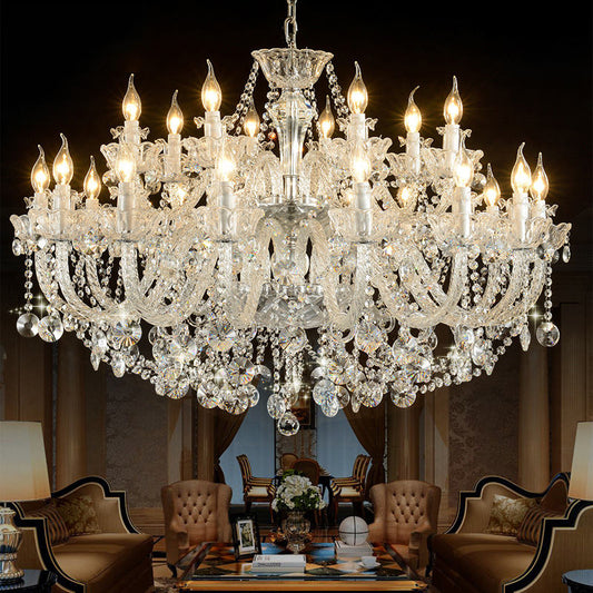 6110 Glass candle crystal chandelier