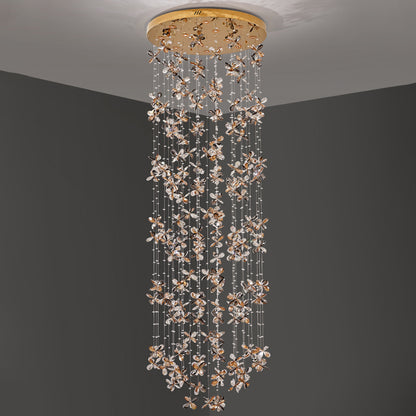 Staircase lights, pendant lights, custom-made lights for hotel projects