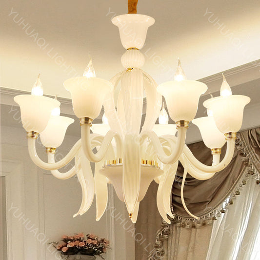 Creative White Minimalist Chandelier HQ9073